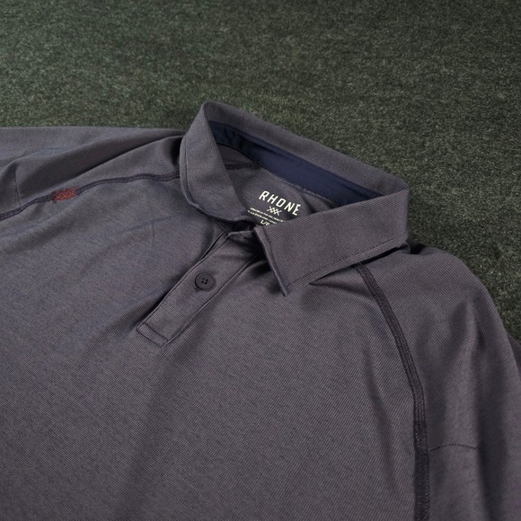 RHONE Other - Rhone Men's Purple Delta Pique Performance Polo Golf Shirt Short Sleeve Size L